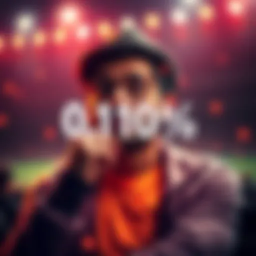 A visual representation of odds in betting with a focus on the percentage 0.10%, showing a person contemplating their chance of winning