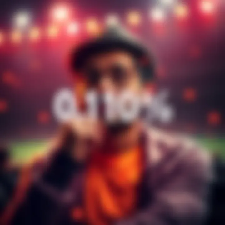 A visual representation of odds in betting with a focus on the percentage 0.10%, showing a person contemplating their chance of winning