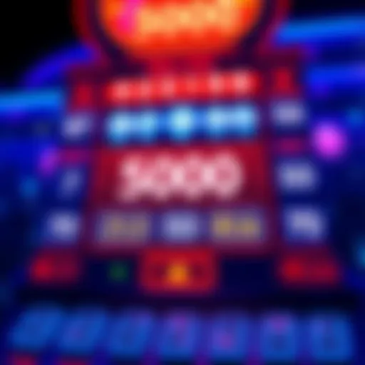 A close-up of a colorful 500xkeno game screen showing numbers and betting options