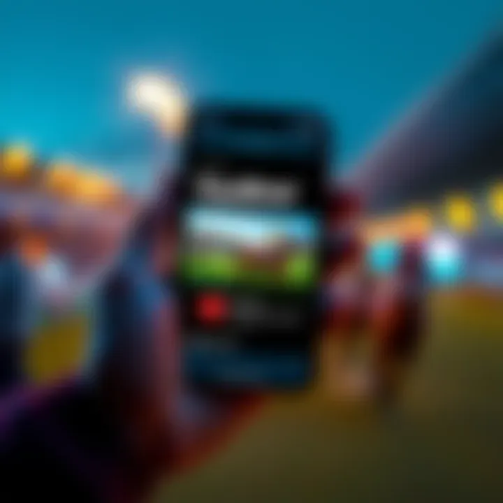 A smartphone displaying the EquiBrief app interface with horse racing news