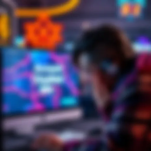 A frustrated gambler looking at a computer screen showing account disabled message after winning $11,000