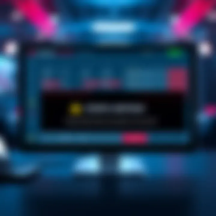 Account Limit Notification A screen showing a notification about a limited account in a betting platform, with warning symbols and account details blurred