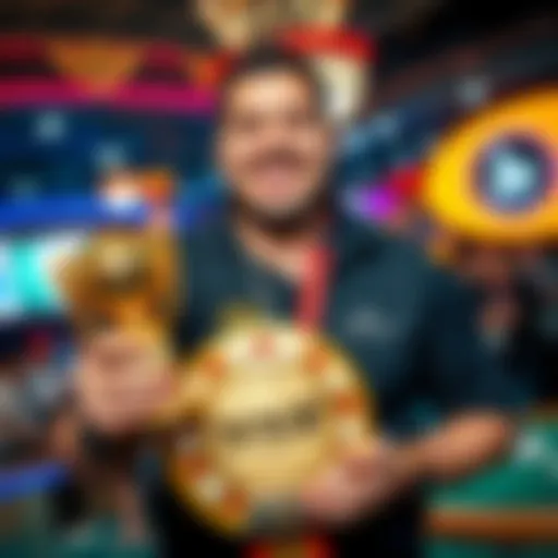 Adrian Mateos wins sixth WSOP bracelet Adrian Mateos celebrating his sixth bracelet win at the WSOP, holding the trophy and smiling at the camera.