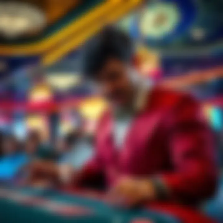 A dealer at Morongo Casino showing aggressive behavior, causing discomfort among players