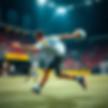 Airball showcasing a slowroll move during a game with Martin Kabrhel in focus