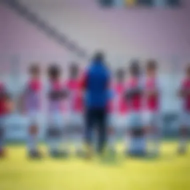 Alanyaspor Under-19 Team Preparation Alanyaspor's Under-19 soccer team gathers for a match against Ignir, with one experienced player, Bachir Gueye, present. The assistant coach leads the team in the absence of the main coach.