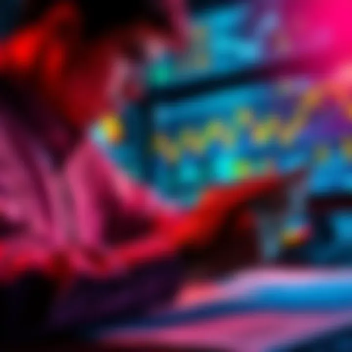 A person reviewing financial documents and considering investment options