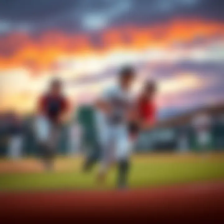 Arizona Diamondbacks players in action showcasing impressive plays during a game