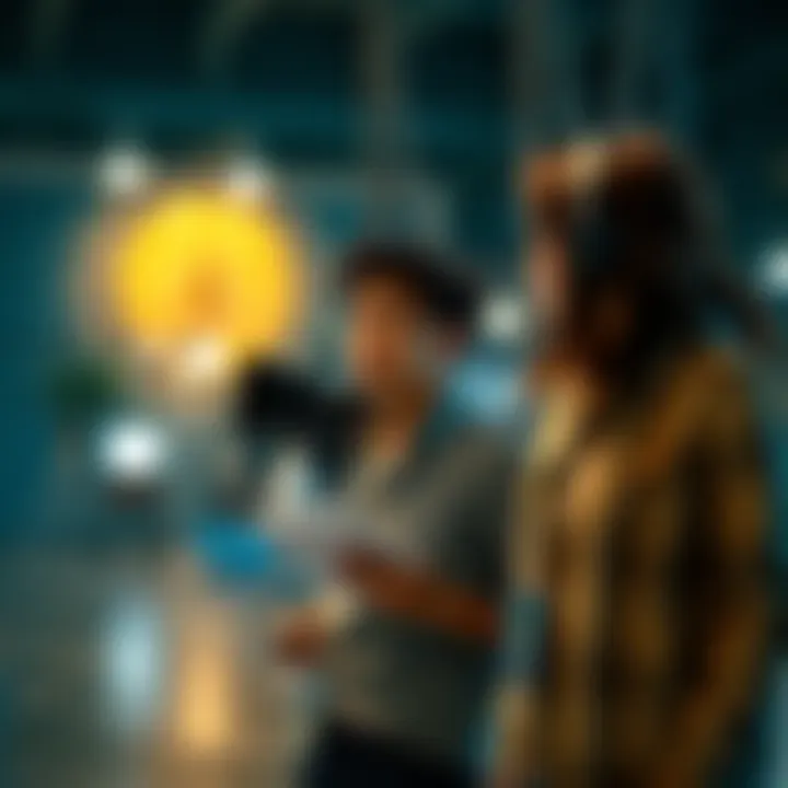 A young journalist in San Diego looking for guidance from experienced professionals, standing with a notebook and pen, ready to learn.