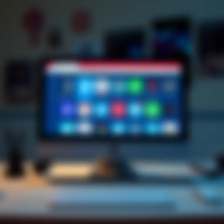 A computer screen showing various websites that are still accessible in California after the ban.