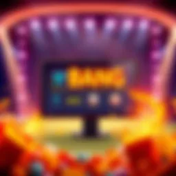 A colorful graphic showing the BANG app logo with a scoreboard displaying 17 wins and 2 losses, celebrating its success.