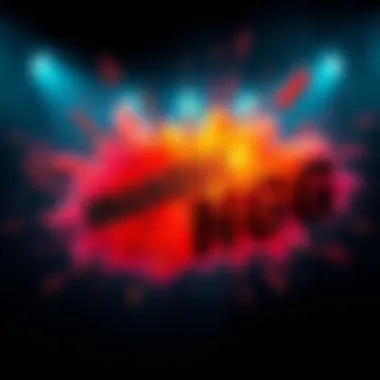 A vibrant explosion graphic with the word BANGGG in bold letters, symbolizing cultural trends and recent events.