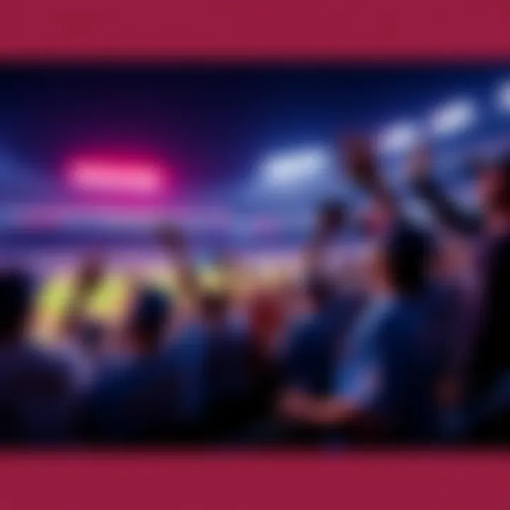 Excited baseball fans in the stands showing support and anticipation for their team's first win of the season