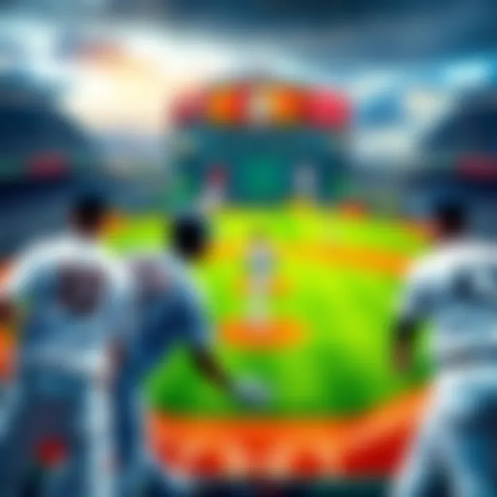 Baseball field with players from the Yankees and Mariners teams during a game