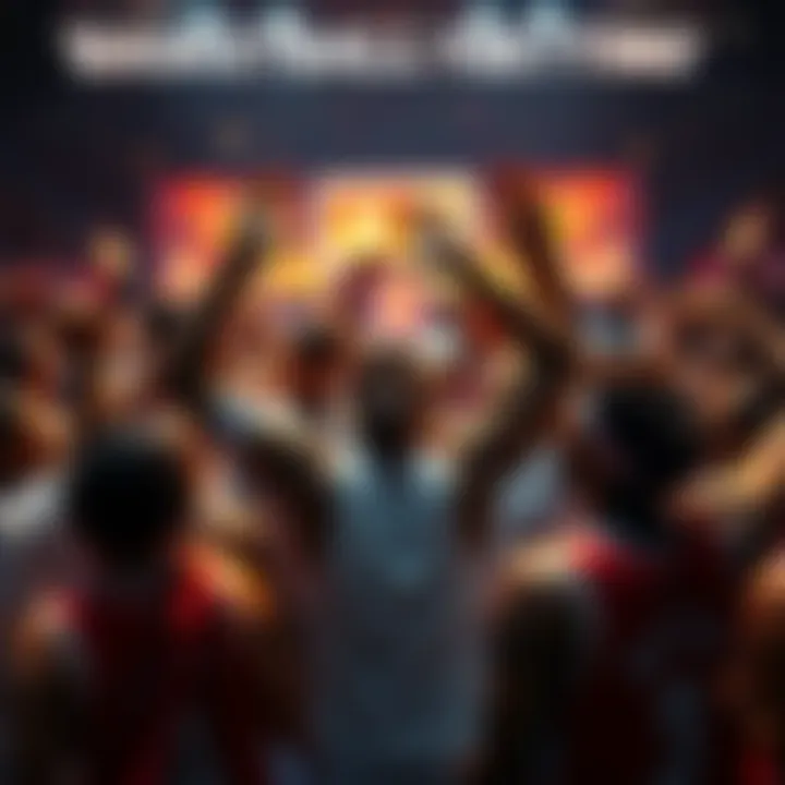 People celebrating after winning a basketball parlay bet involving NBA and CBB games.