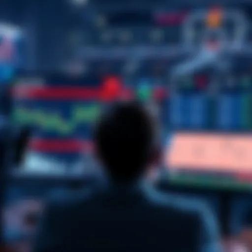 A person analyzing a basketball game with charts and betting odds on a screen