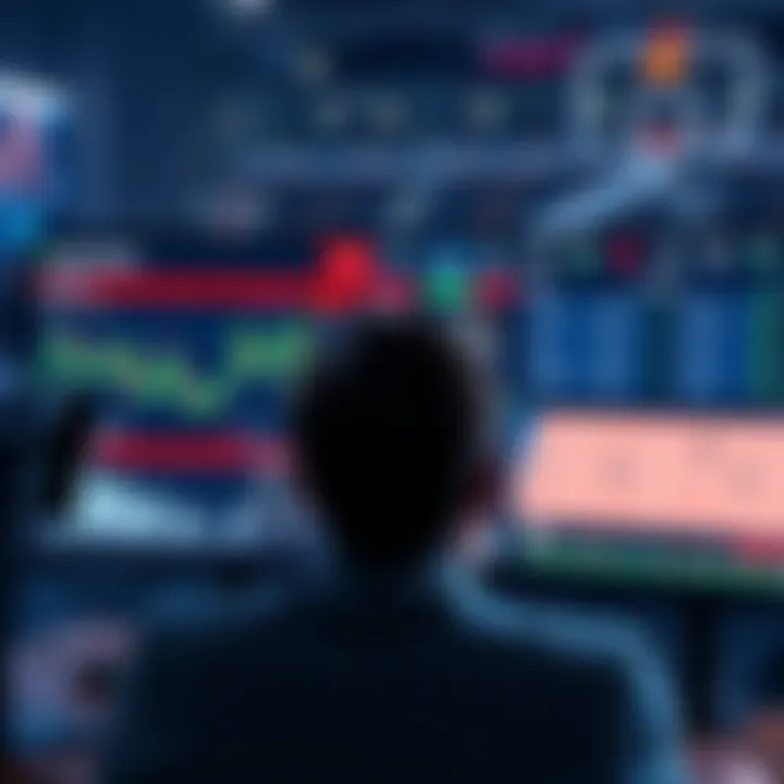 A person analyzing a basketball game with charts and betting odds on a screen