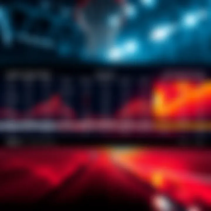 A graphic showing basketball stats and projections for NBA games, featuring spread and over/under information.