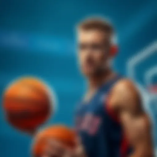 A basketball player looking worried while holding a basketball, discussing the impact of betting in sports.