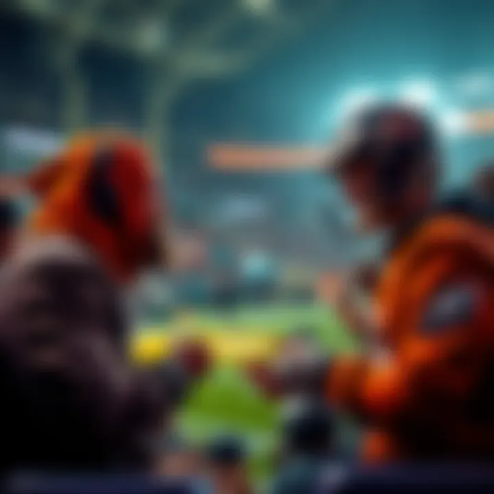 Bears vs Eagles NFL Game Analysis Fans analyzing game stats and strategies between Bears and Eagles in a football discussion