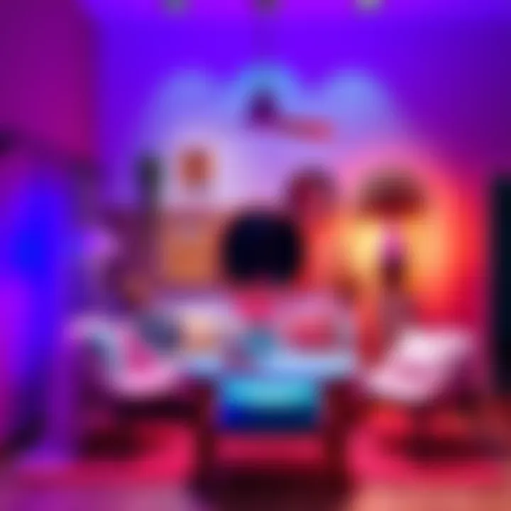 A collection of attractive fashion and interior design items showcasing various styles and colors