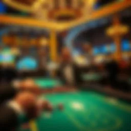 A player celebrates a big win at a Crapless table in Bellagio with stacks of chips and cards in hand.