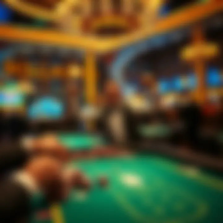 A player celebrates a big win at a Crapless table in Bellagio with stacks of chips and cards in hand.