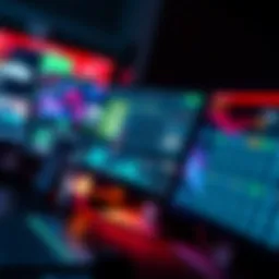 A selection of betting websites shown on a computer screen with a focus on security and user experience.