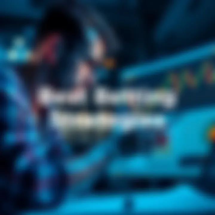 A person analyzing betting options and strategies with charts and graphs.