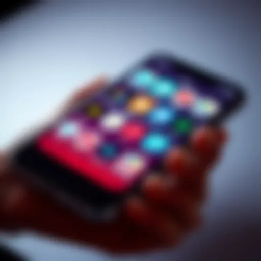 A smartphone screen displaying various app icons that offer free credit before deposit, highlighting the chance to try new options without financial risk.