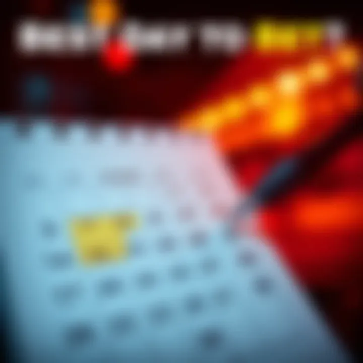 A calendar marked with a highlighted day for betting strategies