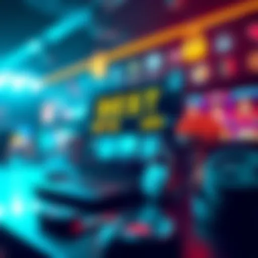 A graphic showing various online betting platforms and games with security symbols