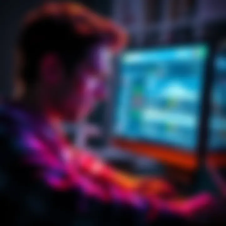 A frustrated bettor looking at a computer screen showing payment limits on Bet Fanatics