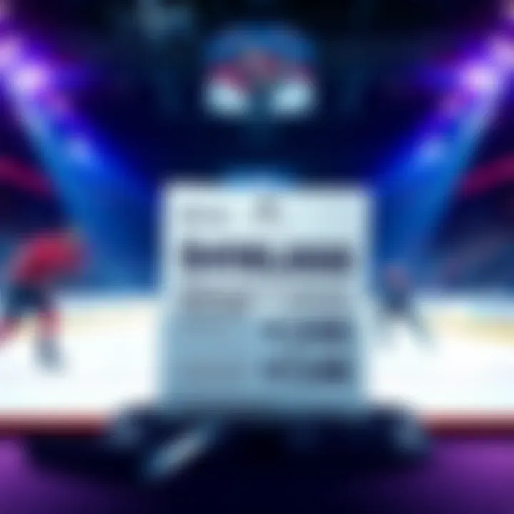 A graphic showing a betting slip for a $41,000 wager on the Senators Moneyline against the Canucks, with hockey imagery in the background.