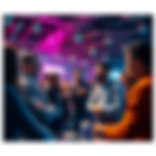 Group of people discussing their experiences with BetFury VIP Transfer process and benefits