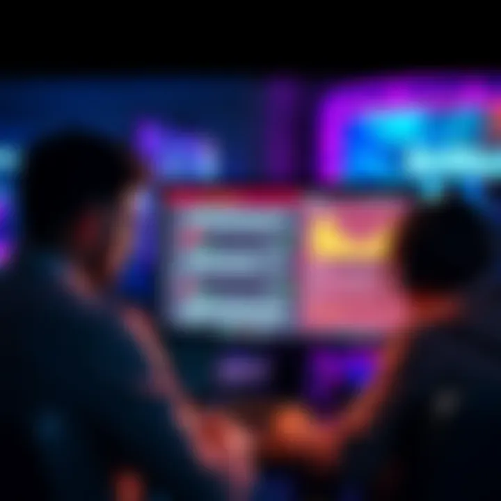 Concerned people looking at a computer screen displaying BetMGM withdrawal issues