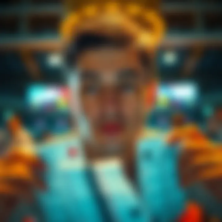 A person looking at betting slips with expressions of hope and disappointment, symbolizing the balance between winning and losing in gambling.