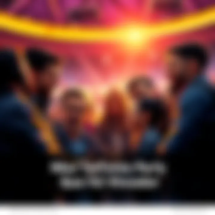 A group of people excitedly talking about recent winning bets and sharing their experiences