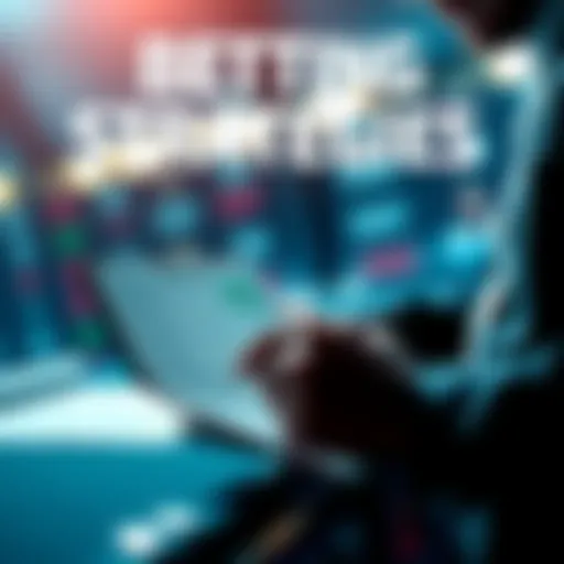 Betting Strategies A person analyzing sports betting options, focusing on straight and parlay bets with a notepad and pen.