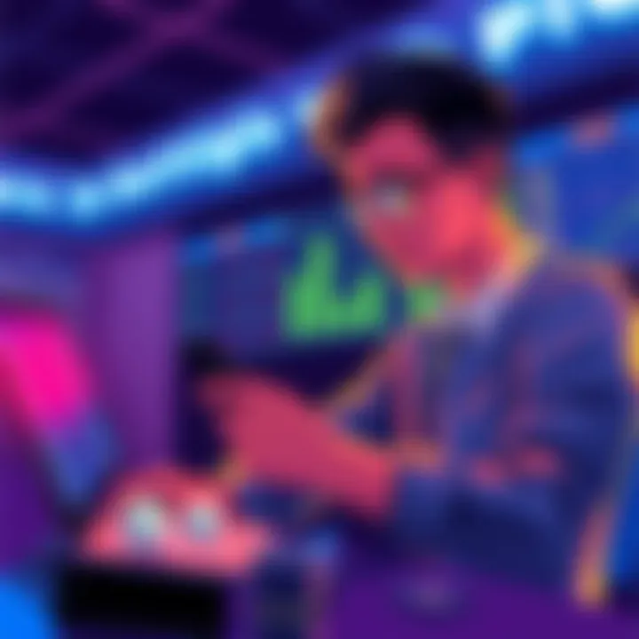 New Betting Strategies with Picks Illustration showing a person analyzing betting picks and strategies on a digital platform