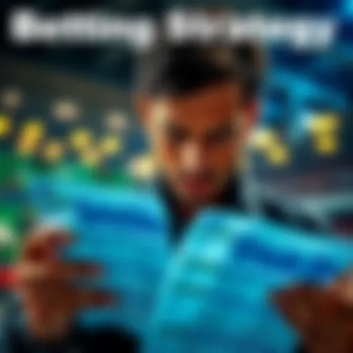 A person reviewing betting slips with fewer selections and higher stakes, looking focused on making smart choices.