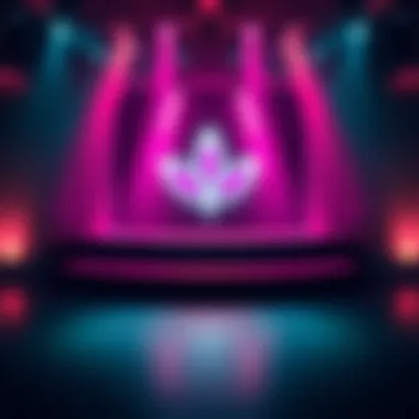 Bilionáriosrow Takes Center Stage A vibrant graphic showing the Bilionáriosrow logo shining bright against a backdrop of the Lab's shadows, reflecting its rise to popularity.