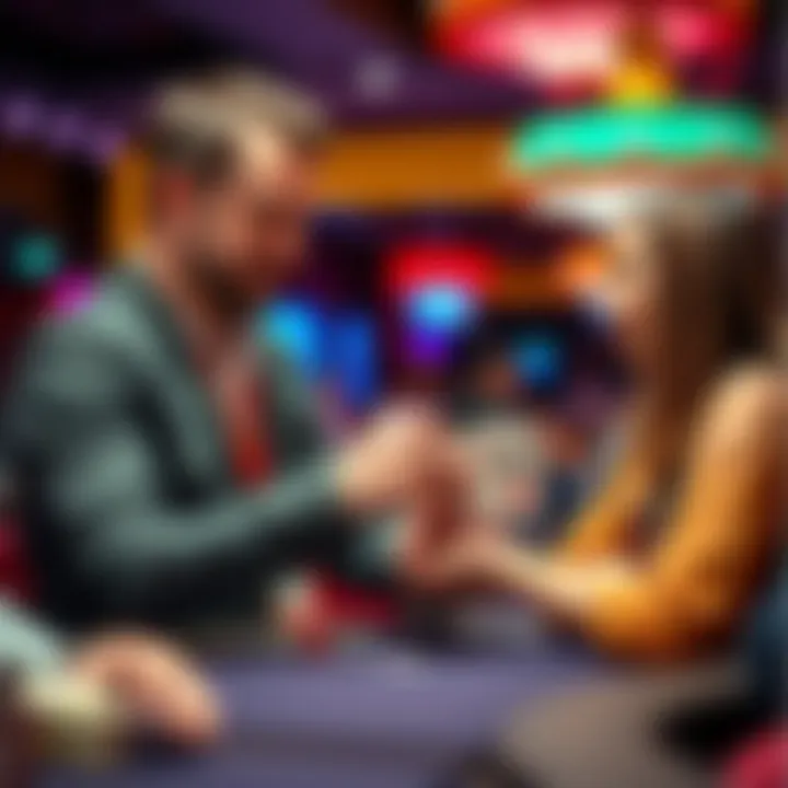 Blake Bohn giving a $1000 tip to a waitress at the WSOP 2026, illustrating his kindness and generosity