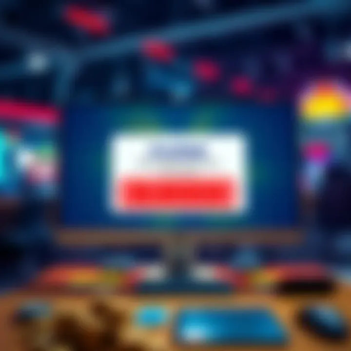 A computer screen showing a blocked account notification after a big win on a gaming site