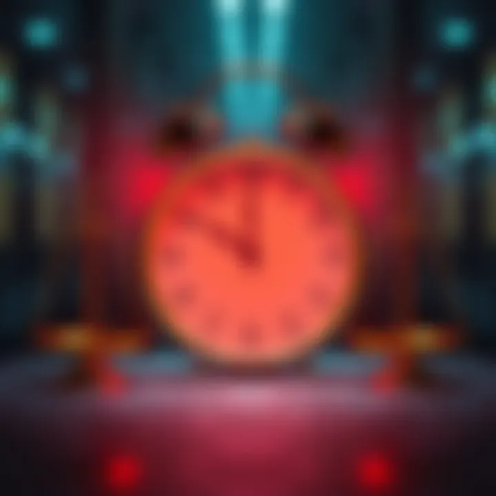 A graphic showing a clock and bonus scales, indicating urgency for quick adjustments.