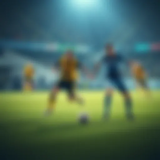 Players from Borussia Dortmund and Bayer Leverkusen competing on the field during a match.