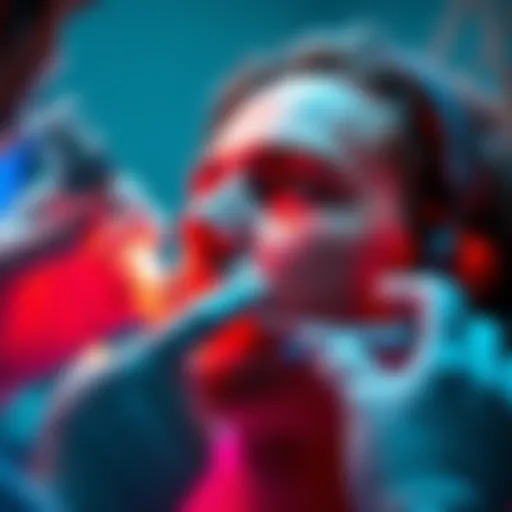 A player receiving Botox injections in a medical setting, with a focus on enhancing their appearance for gaming.