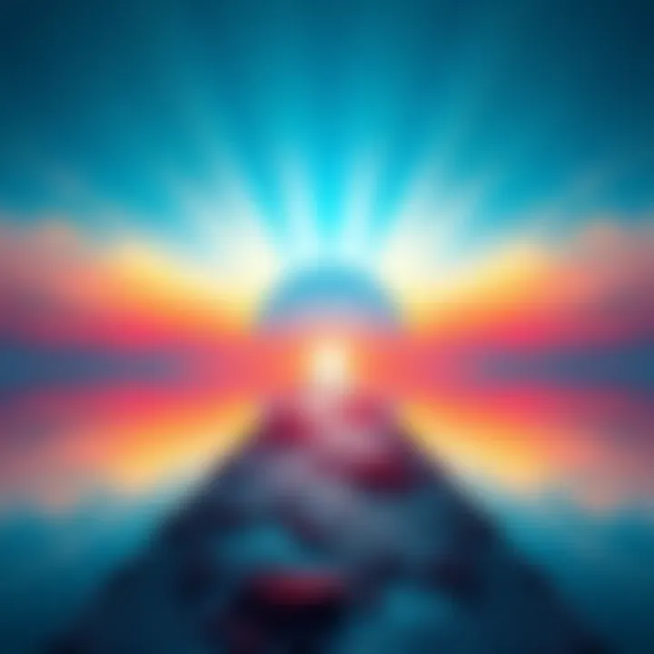 A sunrise symbolizing new opportunities and expectations for the future