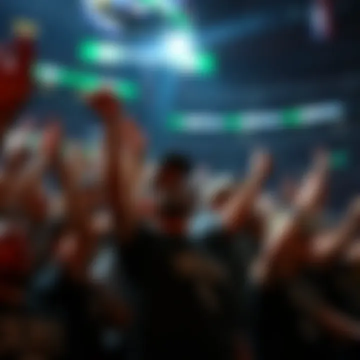 Excited fans cheering for the Bucks at a game, showing their support and hope for the team’s success this season.