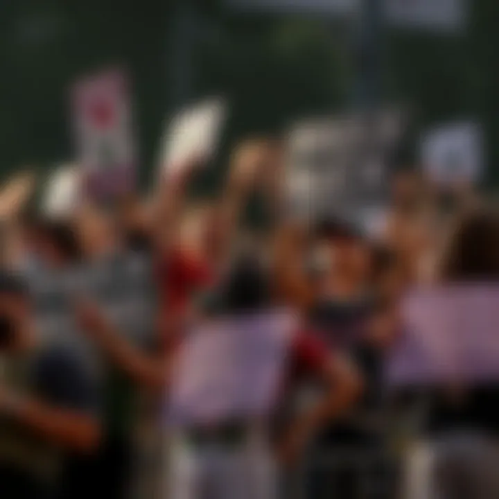 Bucks fans protesting Bucks fans holding signs in protest about fouls and rebounds, showing their frustration with the team's discipline issues.